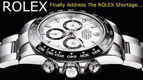 rolex shortage